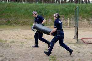Policjanci podczas Turnieju Par Patrolowych