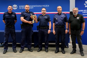 Policjanci podczas Turnieju Par Patrolowych