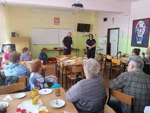 Policjanci spotkali się z seniorami