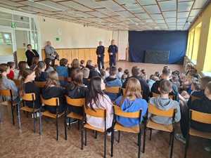 Policjanci z wizytą w szkole
