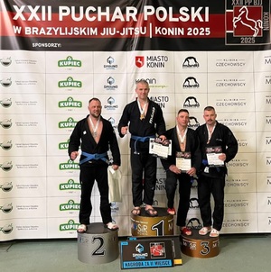 Policjant na podium