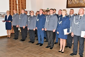 policjanci