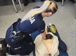 policjanci na szkoleniu