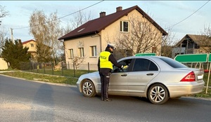 policjanci w trakcie działań