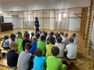 policjanci w szkole