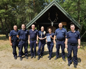 policjanci na zawodach