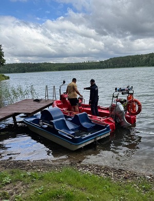 policjanci i strażacy