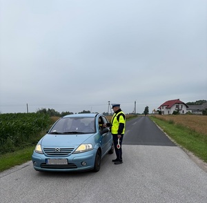 policjanci na dziłaniach