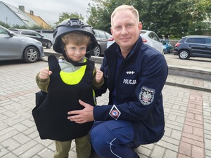 policjant i dzieci