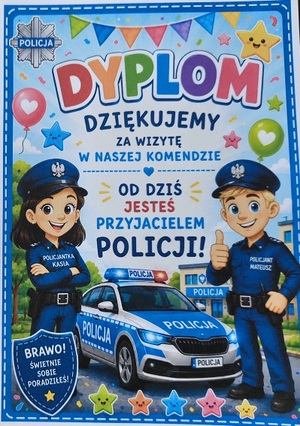 policjant i dzieci
