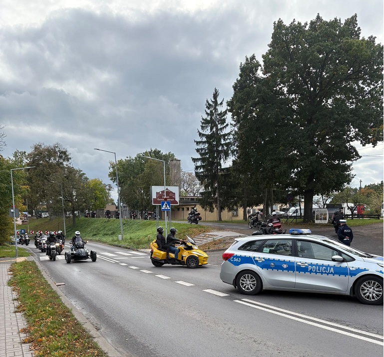 Akcja policji w powiecie golubsko-dobrzyńskim dla motocyklistów